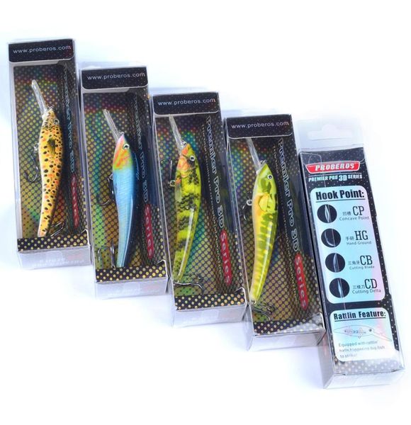 brand proberos freshwater fishing minnow artificial bait hooks 95cm 5g 6colors suspending jerkbait laser hard baits5439740
brand proberos freshwater fishing minnow artificial bait hooks 95cm 5g 6colors suspending jerkbait laser hard baits5439740