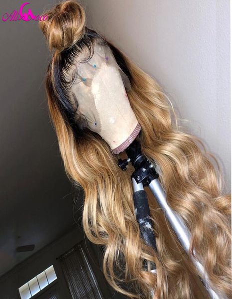 1bt27 ombre body wave human hair lace wigs for women brazilian remy human hair wigs pre plucked bleached konts ali coco3525803, Black;brown
1bt27 ombre body wave human hair lace wigs for women brazilian remy human hair wigs pre plucked bleached konts ali coco3525803, Black;brown