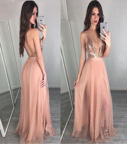 new arrival aline prom dresses deep vneckline pink tulle long prom dresses glamorous backless sequins party dress8109789, Black
new arrival aline prom dresses deep vneckline pink tulle long prom dresses glamorous backless sequins party dress8109789, Black