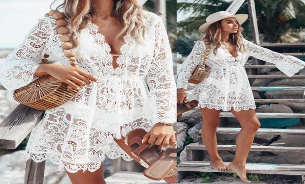 summer lace croche women crochet bikini cover up floral white black bathing swimwear beach suit summer dress clothes2513759
summer lace croche women crochet bikini cover up floral white black bathing swimwear beach suit summer dress clothes2513759