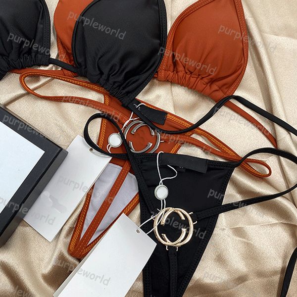 womens swimwear bikini thong bathing suit luxury metal design beach wear designer lingerie two piece set, White;black
womens swimwear bikini thong bathing suit luxury metal design beach wear designer lingerie two piece set, White;black