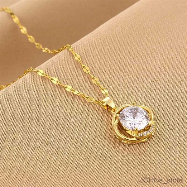 pendant female student inlaid heart pendant for women chain luxury stainless steel link chain necklace jewelr r230829, Silver
pendant female student inlaid heart pendant for women chain luxury stainless steel link chain necklace jewelr r230829, Silver