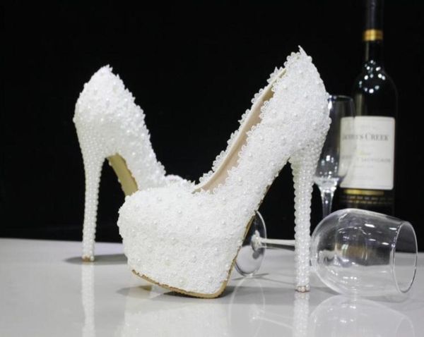 fashion luxury beaded white lace pearls wedding shoes high heels bridal shoes party prom women shoes 4570332, Black
fashion luxury beaded white lace pearls wedding shoes high heels bridal shoes party prom women shoes 4570332, Black