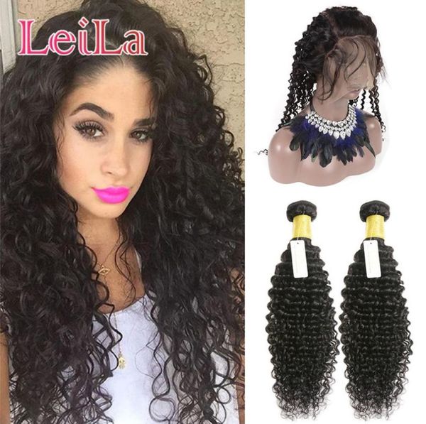 brazilian virgin hair 360 lace frontal with bundles natural hairline deep wave curly human hair wefts with closure 3 pieceslot4927160, Black;brown
brazilian virgin hair 360 lace frontal with bundles natural hairline deep wave curly human hair wefts with closure 3 pieceslot4927160, Black;brown