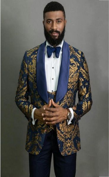 navy blue with gold pattern groom tuxedos shawl lapel weddingpromdinner classic style men business suits blazer sets jacketpan1075752, Black;gray
navy blue with gold pattern groom tuxedos shawl lapel weddingpromdinner classic style men business suits blazer sets jacketpan1075752, Black;gray