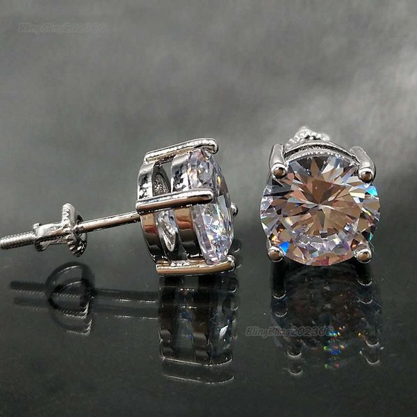 18k gold hip hop iced out cz zirconia round stud earrings 0.4 0.6 0.8cm for men and women diamond earrings studs rock rapper jewelry gifts, Golden;silver
18k gold hip hop iced out cz zirconia round stud earrings 0.4 0.6 0.8cm for men and women diamond earrings studs rock rapper jewelry gifts, Golden;silver