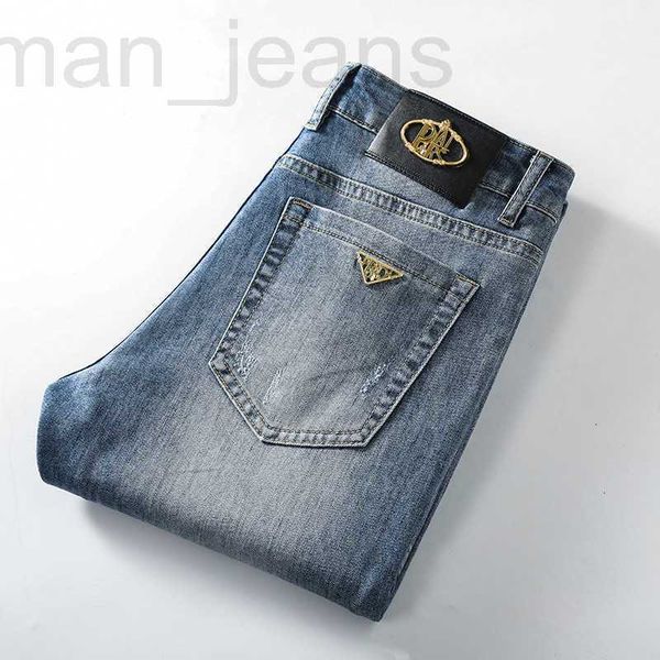men's jeans designer 2022 fashion brand printed slim fit small feet casual stretch pants 41nn, Blue
men's jeans designer 2022 fashion brand printed slim fit small feet casual stretch pants 41nn, Blue