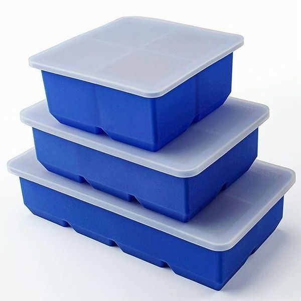 bar tools silicone ice square moulds dust proof cover ice tray large capacity square ice cube mold mix colors
bar tools silicone ice square moulds dust proof cover ice tray large capacity square ice cube mold mix colors