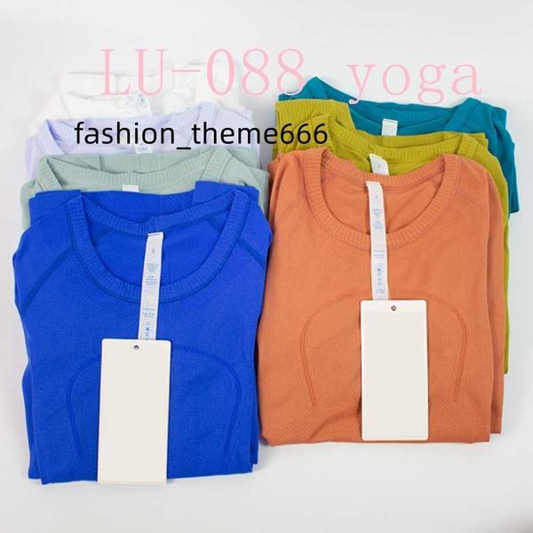 women's long t-shirt lu-088 sleeve workout fitness gym outfit sportswear sports clothing quick dry tee shirt yoga clothes, White
women's long t-shirt lu-088 sleeve workout fitness gym outfit sportswear sports clothing quick dry tee shirt yoga clothes, White