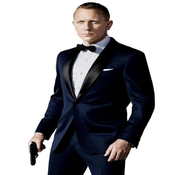 2018 custom made navy blue groom tuxedos inspired by suit worn in james bond wedding suit for men groomsmen slim fit suit jacket1369944, Black;gray
2018 custom made navy blue groom tuxedos inspired by suit worn in james bond wedding suit for men groomsmen slim fit suit jacket1369944, Black;gray