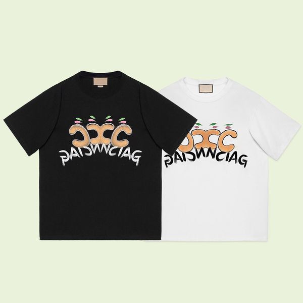 23ss new woman men's t-shirts high end limited classic cute letter printing tee summer beach breathable fashion casual street short sle, White;black
23ss new woman men's t-shirts high end limited classic cute letter printing tee summer beach breathable fashion casual street short sle, White;black