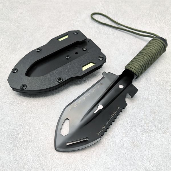 climbing ropes tactical hand shovel multi function camping hiking survival tools outdoor small garden digging 230701
climbing ropes tactical hand shovel multi function camping hiking survival tools outdoor small garden digging 230701