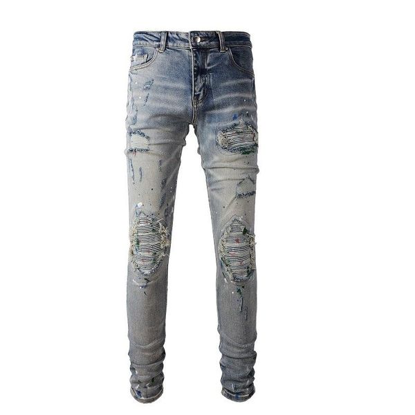 new men jeans hole light blue dark gray italy brand man long pants trousers streetwear denim skinny slim straight biker jean for women d2 44
new men jeans hole light blue dark gray italy brand man long pants trousers streetwear denim skinny slim straight biker jean for women d2 44