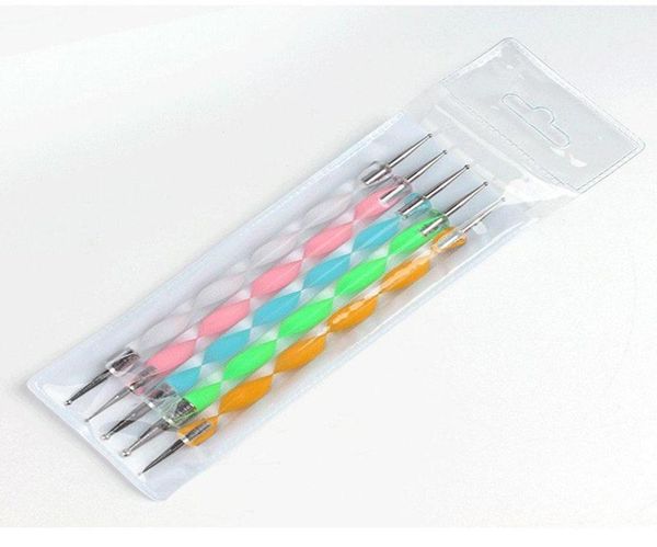 2way dotting pen marbleizing tool nail polish paint manicure dot nail art set 5colors7078910, Silver
2way dotting pen marbleizing tool nail polish paint manicure dot nail art set 5colors7078910, Silver