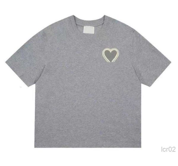 summer mens t-shirts short sleeve designer shirts amis crewneck hip hop embrodiery tee loose heart pm2x, White;black
summer mens t-shirts short sleeve designer shirts amis crewneck hip hop embrodiery tee loose heart pm2x, White;black