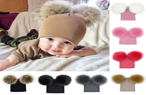 winter baby knitted hat with two fur pompoms boy girls fur ball beanie kids double pom cap for children3113837, Yellow
winter baby knitted hat with two fur pompoms boy girls fur ball beanie kids double pom cap for children3113837, Yellow