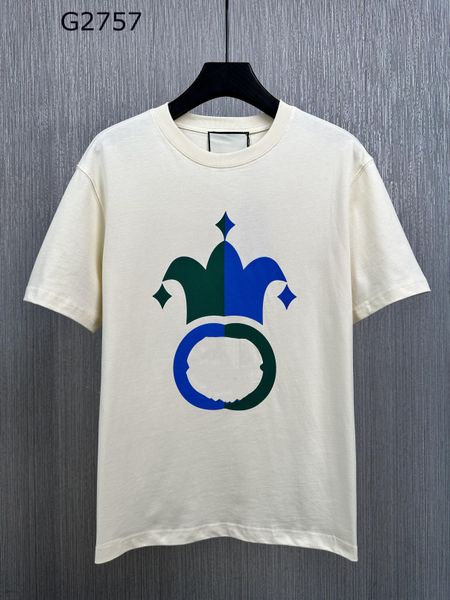paris designer men's t-shirt short sleeved shirt round neck lightning clown print logo combined with high-quality original cotton round, White;black
paris designer men's t-shirt short sleeved shirt round neck lightning clown print logo combined with high-quality original cotton round, White;black