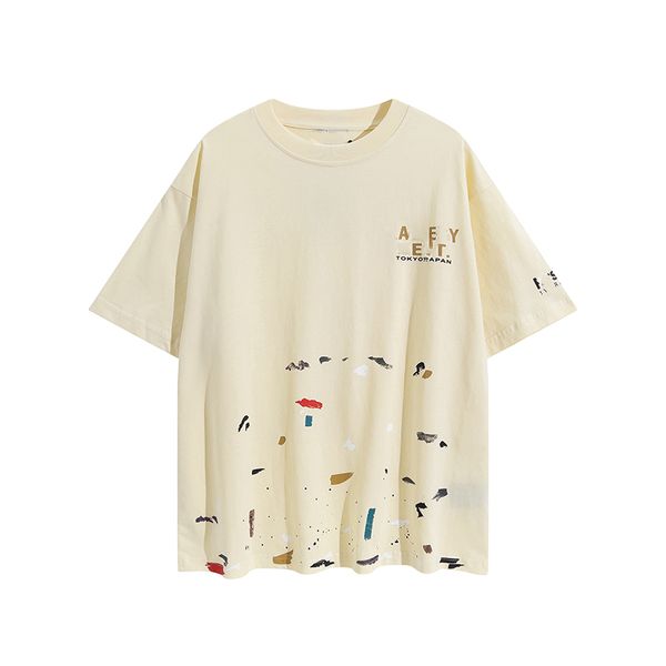 fashion men's t-shirt 2023 galleryis designer luxury men's and women's shirts student short sleeve letter simple round neck p, White;black
fashion men's t-shirt 2023 galleryis designer luxury men's and women's shirts student short sleeve letter simple round neck p, White;black