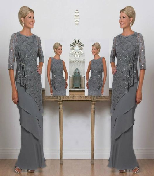 grey mother of the bride dresses long lace sequined ankle length half long sleeves mother039s gowns wedding guest dress plus si9285638, Black;red
grey mother of the bride dresses long lace sequined ankle length half long sleeves mother039s gowns wedding guest dress plus si9285638, Black;red