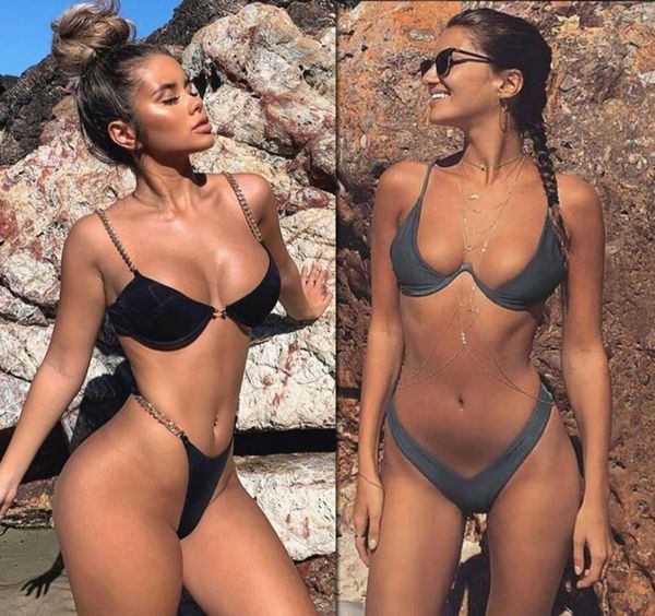 2020 new high cut thong bathing suit high waist swimsuit solid swimwear women brazilian biquini swim beach micro bikini set6525423, Black
2020 new high cut thong bathing suit high waist swimsuit solid swimwear women brazilian biquini swim beach micro bikini set6525423, Black