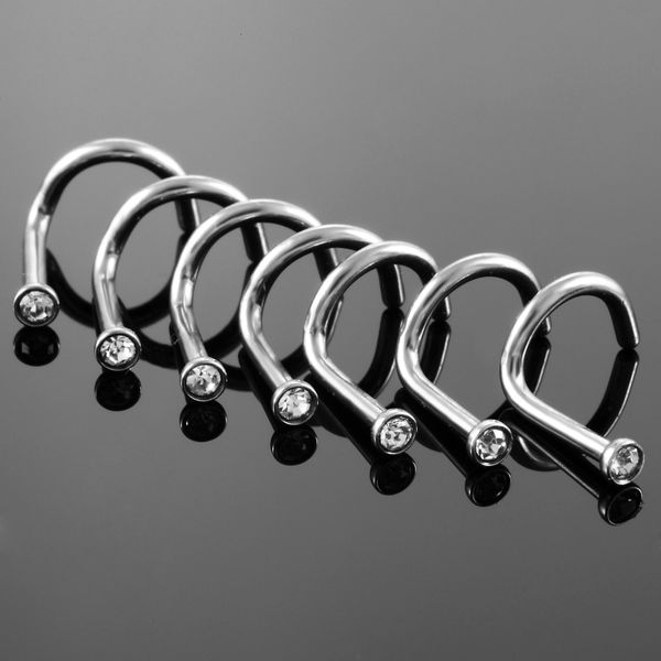 navel bell button rings 100pcs/lot stainless steel nose rings piercing nariz crystal nose studs piercing nez nose ring woman body jewelry or, Silver
navel bell button rings 100pcs/lot stainless steel nose rings piercing nariz crystal nose studs piercing nez nose ring woman body jewelry or, Silver
