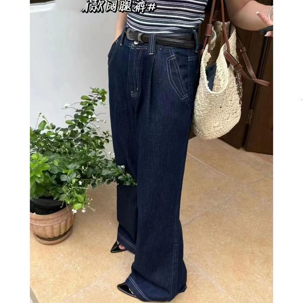 women s jeans blue women high waisted solid baggy pants american fashion streetwear denim autumn y2k style straight wide leg trouser 230701
women s jeans blue women high waisted solid baggy pants american fashion streetwear denim autumn y2k style straight wide leg trouser 230701