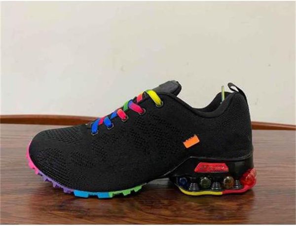 2023 new air cushion shoes shox reax run white black rainbow joint running shoe for men and women breathable shock absorbing sneakers
2023 new air cushion shoes shox reax run white black rainbow joint running shoe for men and women breathable shock absorbing sneakers