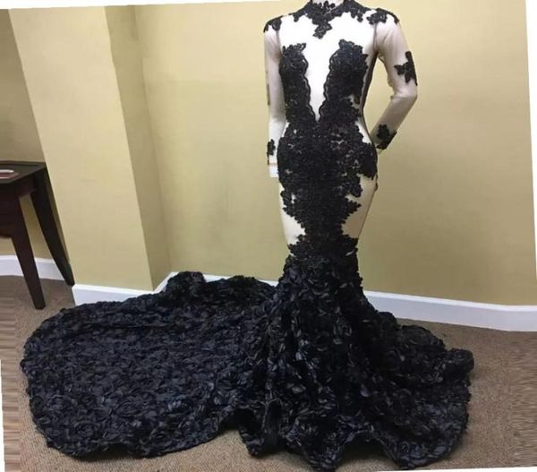 2k18 black girl mermaid prom dresses plus size high neck long sleeves appliqued evening dress attractive 3d rose floral prom party7824518
2k18 black girl mermaid prom dresses plus size high neck long sleeves appliqued evening dress attractive 3d rose floral prom party7824518