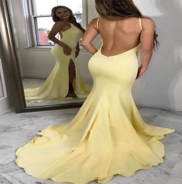 yellow dresses mermaid prom dress 2022 halter side split open back chiffon dresses evening wear party paolo sebastian formal 5767097, Black
yellow dresses mermaid prom dress 2022 halter side split open back chiffon dresses evening wear party paolo sebastian formal 5767097, Black