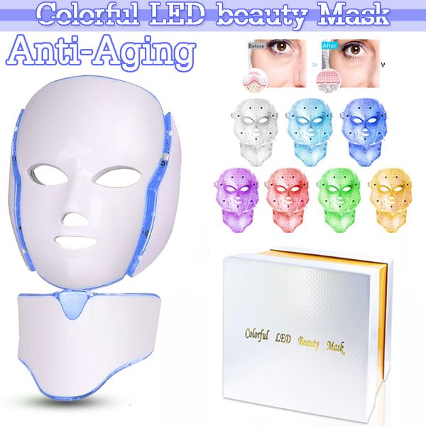 face massager 7 colors led therapy mask with neck beauty face care mask treatment skin rejuvenation anti wrinkle skin care tools 230701
face massager 7 colors led therapy mask with neck beauty face care mask treatment skin rejuvenation anti wrinkle skin care tools 230701