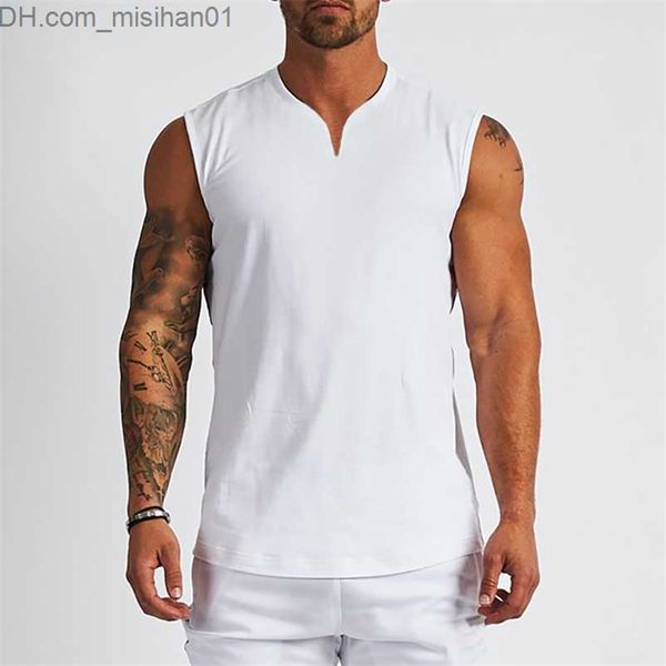 men' tank plain cotton v-neck fitness tank men summer muscle vest gym clothing bodybuilding sleeveless shirt workout sports singlets, White;black
men' tank plain cotton v-neck fitness tank men summer muscle vest gym clothing bodybuilding sleeveless shirt workout sports singlets, White;black