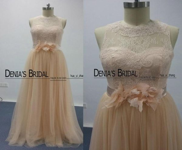 blush bridesmaid dresses 2016 real images lace sheer bateau neckline flowers belt tulle floor length long maid of honor dresses dh3299060, White;pink
blush bridesmaid dresses 2016 real images lace sheer bateau neckline flowers belt tulle floor length long maid of honor dresses dh3299060, White;pink