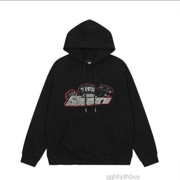 designer clothing mens sweatshirts hoodie high street niche rap trendy trapstar towel embroidered plush loose casual pullover jacket tracksu, Black
designer clothing mens sweatshirts hoodie high street niche rap trendy trapstar towel embroidered plush loose casual pullover jacket tracksu, Black
