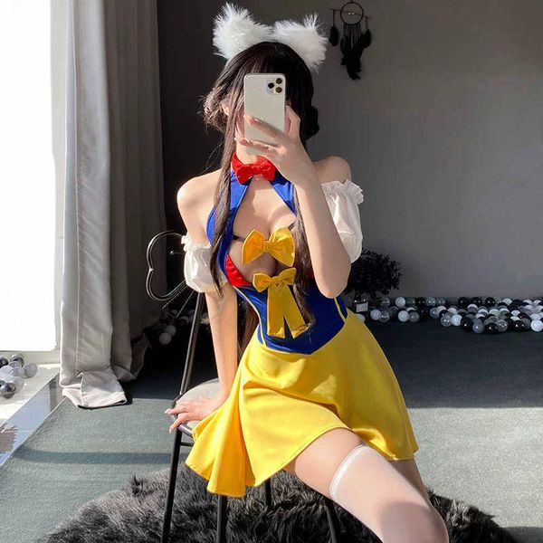 set cosplay princess dress seductive kawaii woman lingerie set cute bow classic costumes hollow out roleplay playful maid skirthkd230703, Black;white
set cosplay princess dress seductive kawaii woman lingerie set cute bow classic costumes hollow out roleplay playful maid skirthkd230703, Black;white