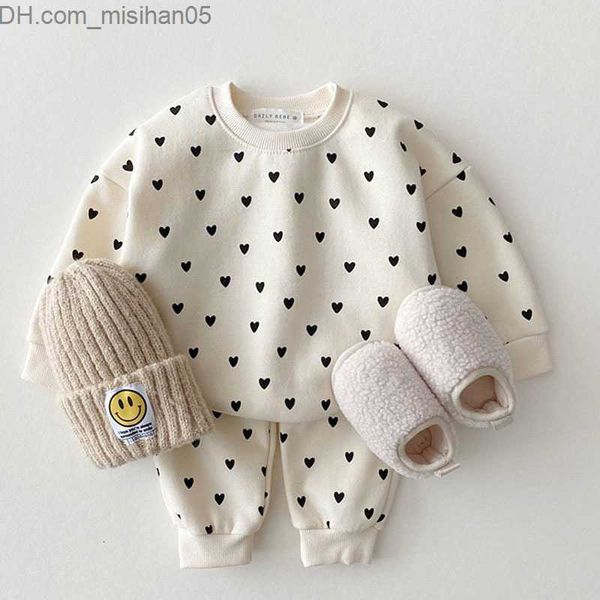 clothing sets clothing sets milancel baby full heart boys hoodie suit toddler girls clothes 230103 z230703, White
clothing sets clothing sets milancel baby full heart boys hoodie suit toddler girls clothes 230103 z230703, White
