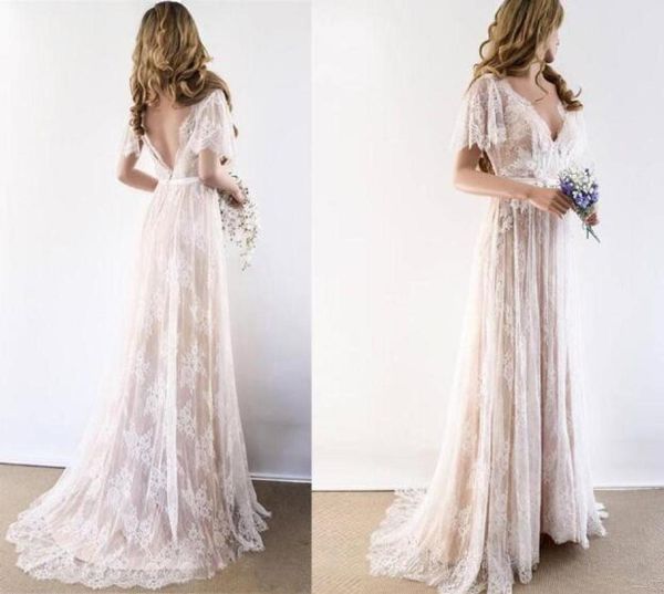 boho beach wedding dress 2020 v neck cap sleeve lace beach wedding gown backless custom made aline bride dresses8426702, White
boho beach wedding dress 2020 v neck cap sleeve lace beach wedding gown backless custom made aline bride dresses8426702, White