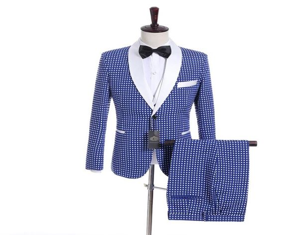 new groomsmen royal blue with dot groom tuxedos shawl lapel men suits side vent weddingprom man blazer jacketpantsvestt7568724, Black;gray
new groomsmen royal blue with dot groom tuxedos shawl lapel men suits side vent weddingprom man blazer jacketpantsvestt7568724, Black;gray