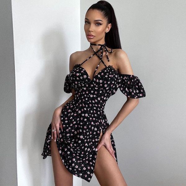 basic casual dresse s summer french niche floral puff sleeve backless dres holiday vestidos 230701, Black;gray
basic casual dresse s summer french niche floral puff sleeve backless dres holiday vestidos 230701, Black;gray