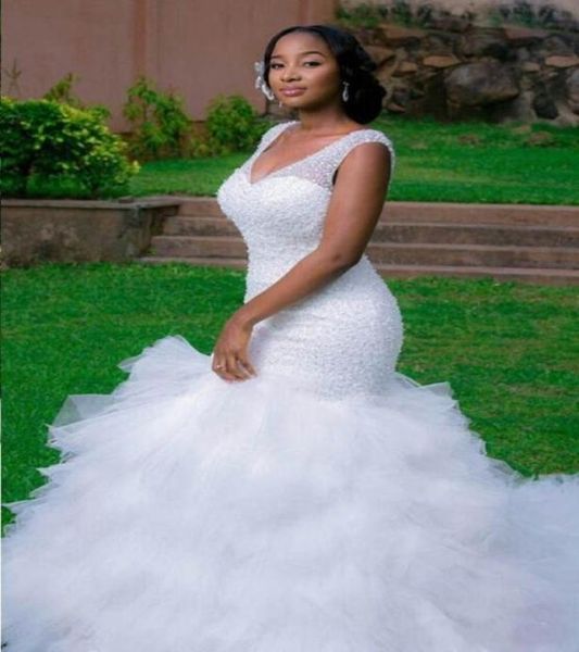 2017 splendid mermaid wedding dresses with beaded cascading ruffles back lace up catherdral train long elegant wedding gowns black5635144, White
2017 splendid mermaid wedding dresses with beaded cascading ruffles back lace up catherdral train long elegant wedding gowns black5635144, White