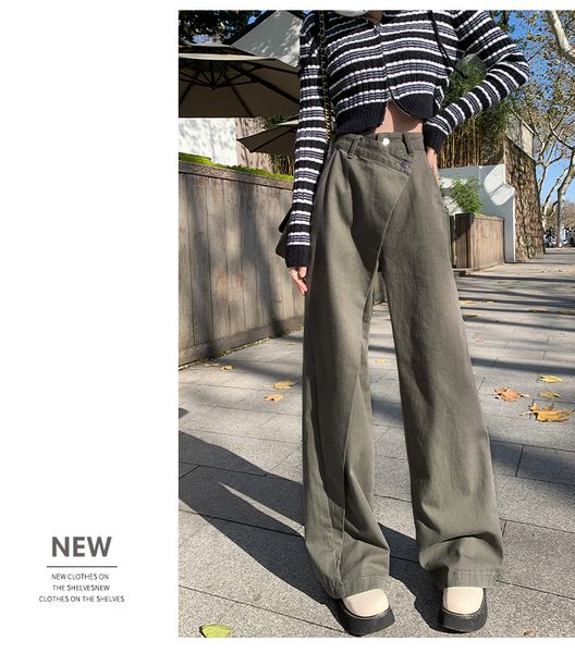 women s jeans b100 spring wear 2023 high waisted loose design sense small wide leg jean 230701, Blue
women s jeans b100 spring wear 2023 high waisted loose design sense small wide leg jean 230701, Blue