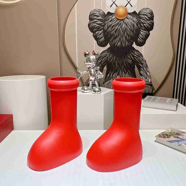 big red rain boots designer woman fashion rubber shoes non-slip thick bottom astro boy carton booties men rainboots eu44, Black
big red rain boots designer woman fashion rubber shoes non-slip thick bottom astro boy carton booties men rainboots eu44, Black