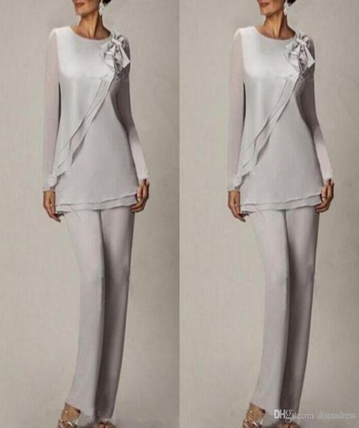 silver chiffon summer mother of the bride pant suits two pieces long sleeves plus size wedding mothers guest dress custom made8250512, Black;red
silver chiffon summer mother of the bride pant suits two pieces long sleeves plus size wedding mothers guest dress custom made8250512, Black;red