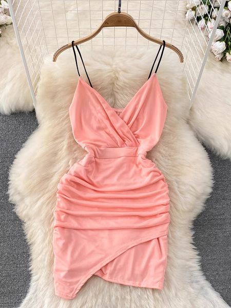 basic casual dresses party dress for women sleeveless streetwear fashion beach style folds mini spaghetti strap 2023 spring summer 230701, Black;gray
basic casual dresses party dress for women sleeveless streetwear fashion beach style folds mini spaghetti strap 2023 spring summer 230701, Black;gray