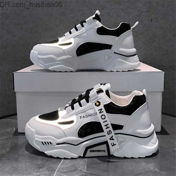 dress shoes dress shoes fashion spring reflective platform sneakers women shoes korean lace up chunky sneakers mixed color women's vulc, Black
dress shoes dress shoes fashion spring reflective platform sneakers women shoes korean lace up chunky sneakers mixed color women's vulc, Black