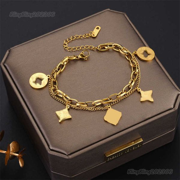 luxury designer bracelet four leaf clover charm bracelets elegant fashion 18k gold agate shell chain mother women girls couple holiday birth, Golden;silver
luxury designer bracelet four leaf clover charm bracelets elegant fashion 18k gold agate shell chain mother women girls couple holiday birth, Golden;silver