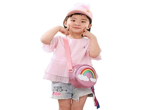 cute kids girls cartoon rainbow print purses toddler leather shiny zipper wallet bag3437088, White
cute kids girls cartoon rainbow print purses toddler leather shiny zipper wallet bag3437088, White