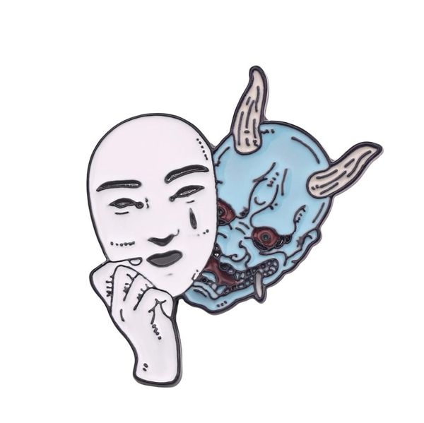 horror demon japanese geisha hannya mask brooch japanese culture inspired jewelry enamel pins jean shirt bag cartoon jewelry2955110, Blue
horror demon japanese geisha hannya mask brooch japanese culture inspired jewelry enamel pins jean shirt bag cartoon jewelry2955110, Blue