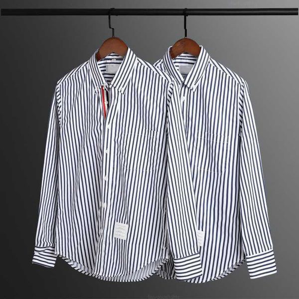 2023 fashion tb thom brand shirts men slim cotton striped long sleeve casual shirt turn down collar spring summer men's clothing, White;black
2023 fashion tb thom brand shirts men slim cotton striped long sleeve casual shirt turn down collar spring summer men's clothing, White;black