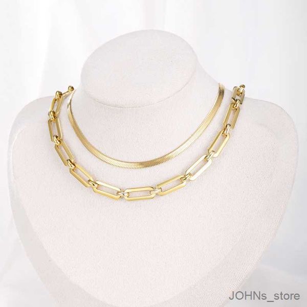 pendant 14k gold women's neck chain necklace layer stainless steel link chain necklace for women jewelry accessory r230829, Silver
pendant 14k gold women's neck chain necklace layer stainless steel link chain necklace for women jewelry accessory r230829, Silver