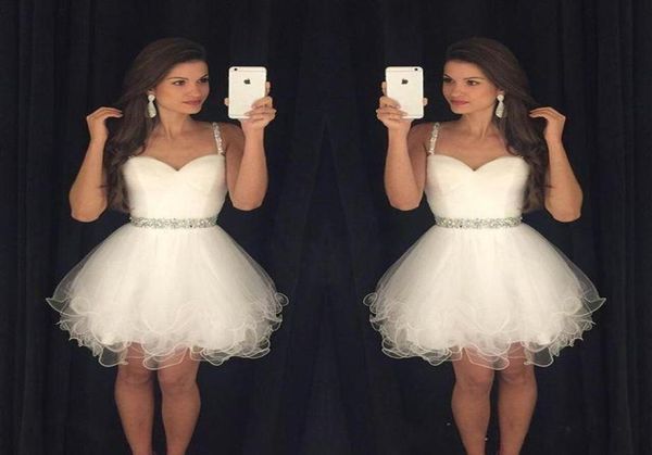white short prom dresses modest graduation homecoming dresses spaghetti straps beaded crystals ruffles party gowns1206010, Blue;pink
white short prom dresses modest graduation homecoming dresses spaghetti straps beaded crystals ruffles party gowns1206010, Blue;pink